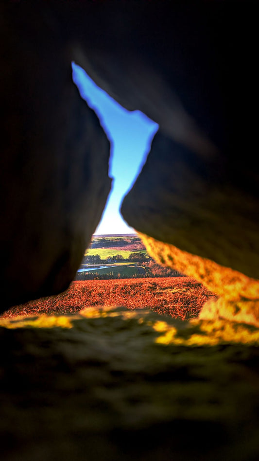 Druids Temple Stone Wall Framed View Bundle