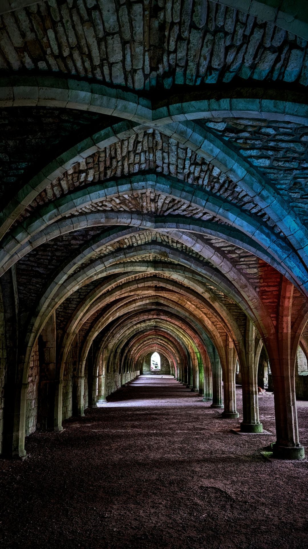Fountains Abbey Gothic Cloister Hallway Bundle
