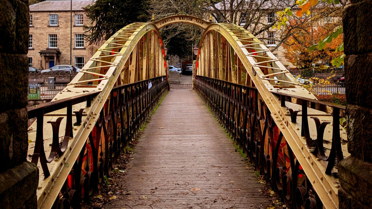 Matlock Bath Autumn Bridge Scene Bundle